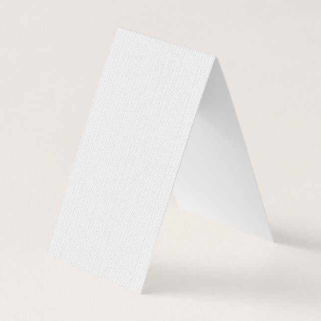 Standing Out with Folded Horizontal Brilliance Business Card (Front)