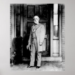 Standing Portrait of General Robert E. Lee Poster
