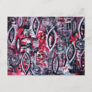 "Standing Proud" Acrylic Art Postcard