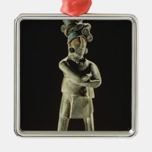 Standing royal figure metal ornament