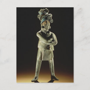 Standing royal figure postcard