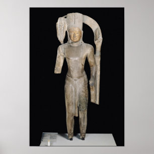 Standing statue of Harihara Poster