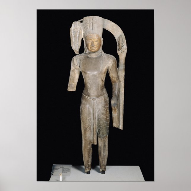 Standing statue of Harihara Poster (Front)