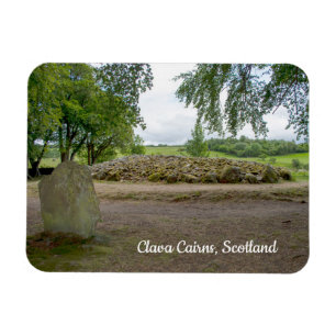 Standing Stone at Clava Cairns, Scotland Magnet