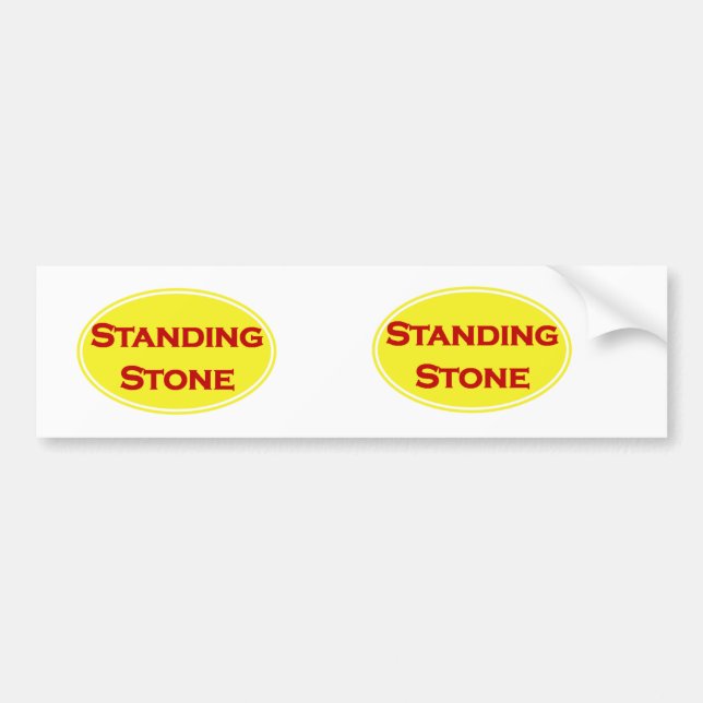 standing stone state park, TN Bumper Sticker (Front)