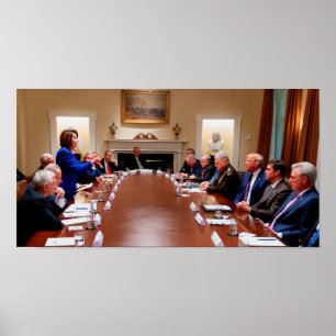 Standing Up To The Bully In The White House Poster