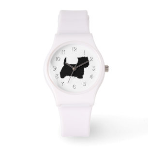 Standing Westie Silhouette Watch