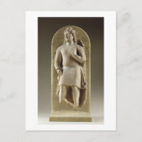 Standing youth or Maitreya, Gandhara (stucco)