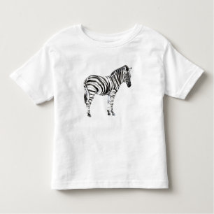 Standing Zebra Toddler T-Shirt