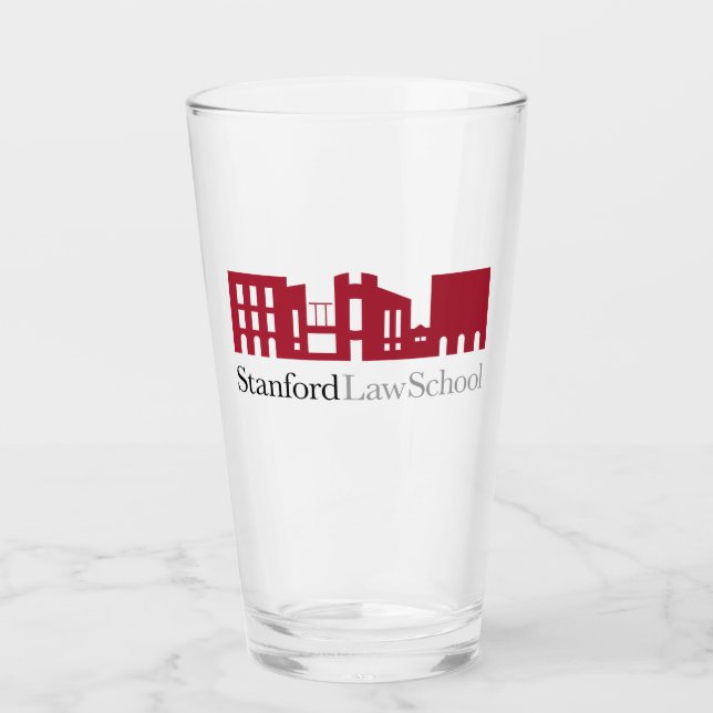 Stanford Law School Glass (Front)
