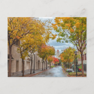 Stanford University Campus in Autumn Postcard