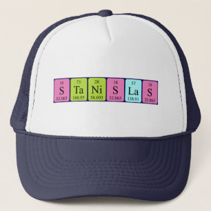 Stanislas periodic table name hat