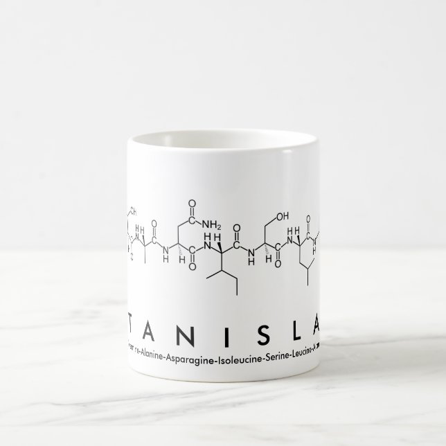 Stanislav peptide name mug (Center)