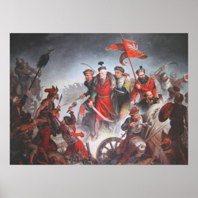 Stanisław Żółkiewski at Cecora Poster (Front)