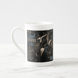 Stank Sinatra Album: a Parody Bone China Mug