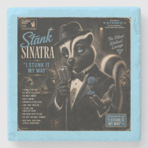 Stank Sinatra Album: a Parody Stone Coaster
