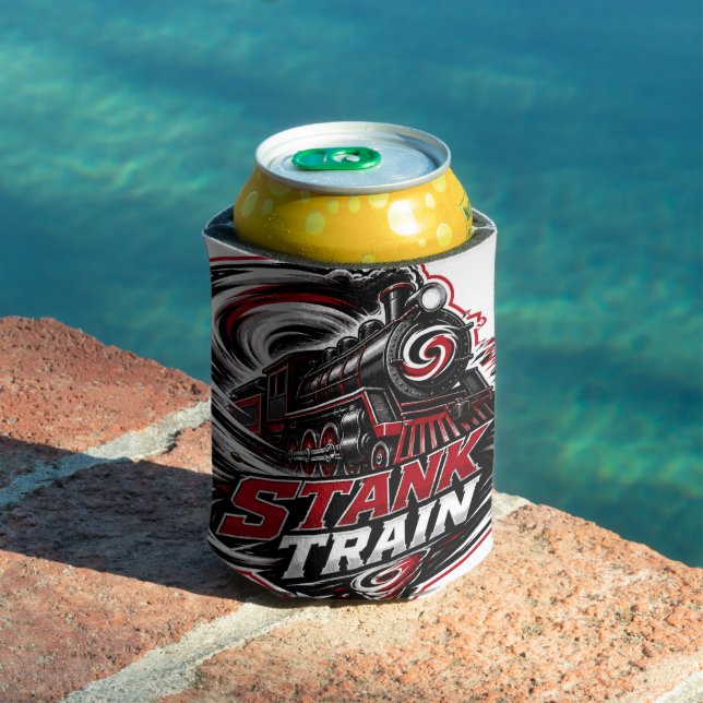 Stank Train Carolina Hockey Can Cooler (In Situ Pool)