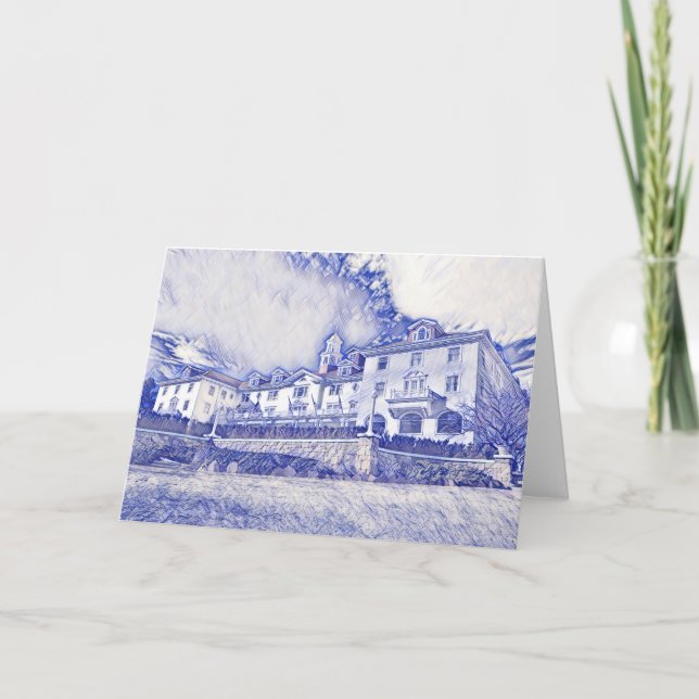 Stanley Hotel, Estes Park, Colorado Note Card (Front)