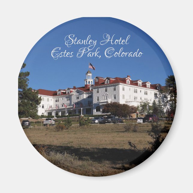 Stanley Hotel, Estes Park, Colorado Souvenir  Magnet (Front)
