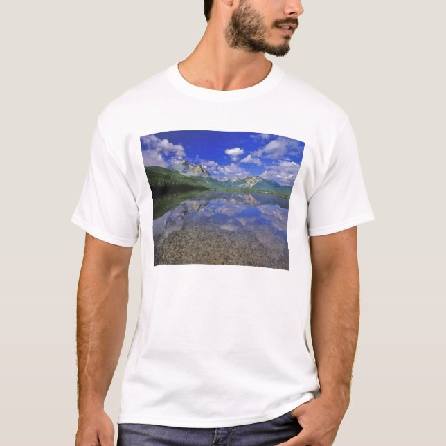 Stanley Lake in the Sawtooth Mountains of Idaho T-Shirt (Front)