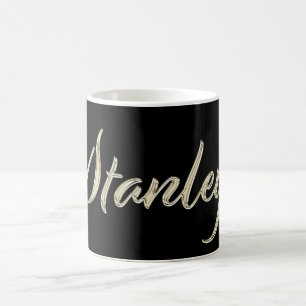 Stanley Name whitegold Tasse Teetasse Kaffetasse Coffee Mug
