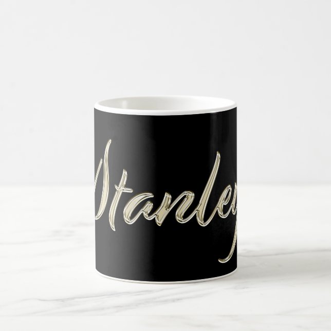 Stanley Name whitegold Tasse Teetasse Kaffetasse Coffee Mug (Center)