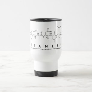 Stanley peptide name mug