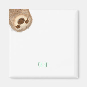 Stanley sloth 'oh hi!' magnet