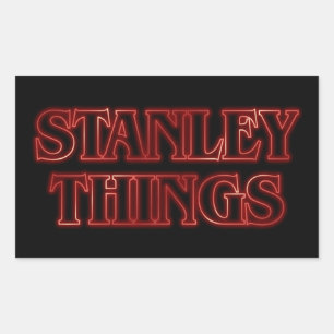 Stanley Things Rectangular Sticker