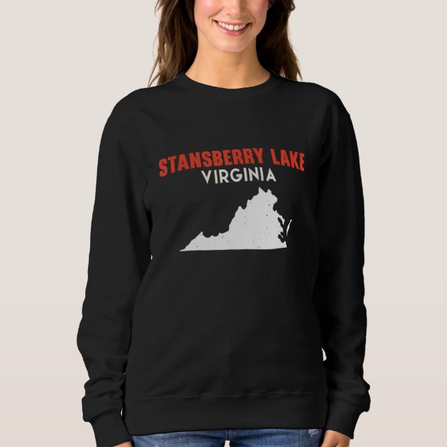 Stansberry Lake Washington USA State America Trave Sweatshirt (Front)