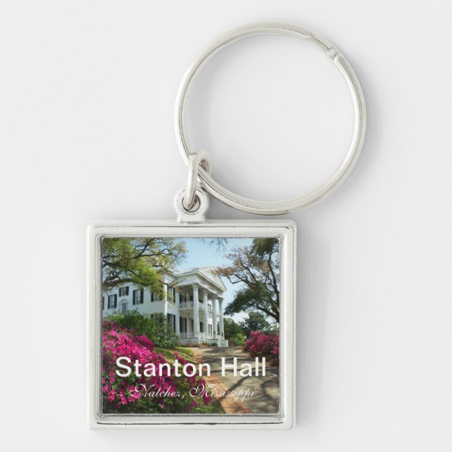 Stanton Hall in Natchez, MS Key Ring (Front)