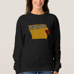 STANWOOD IOWA IA USA Cute Souvenir Merch US City Sweatshirt