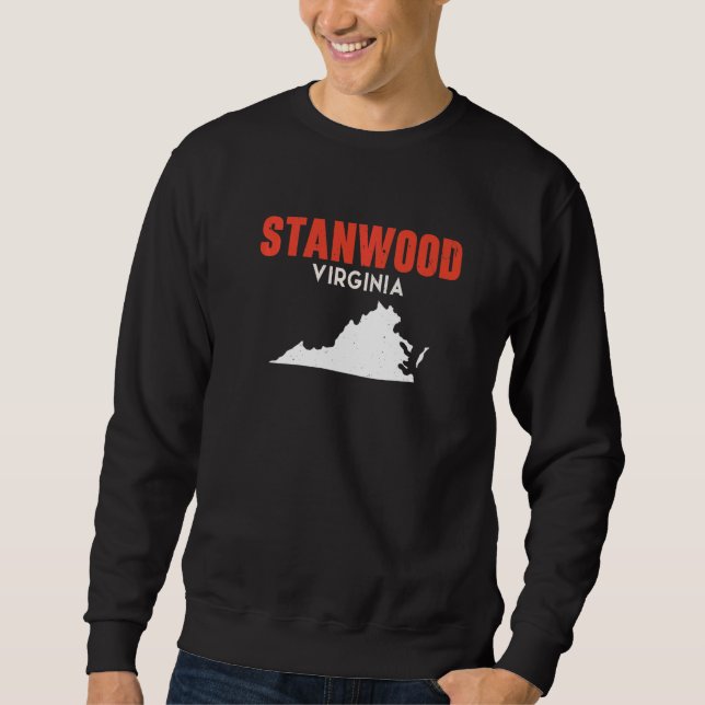 Stanwood Washington USA State America Travel Washi Sweatshirt (Front)