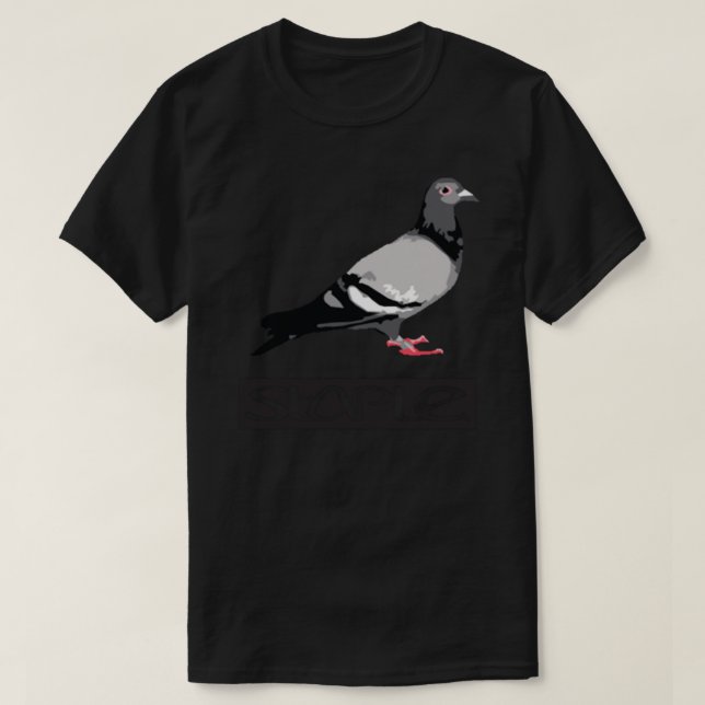 Staple Pigeon Sticker.png T-Shirt (Design Front)