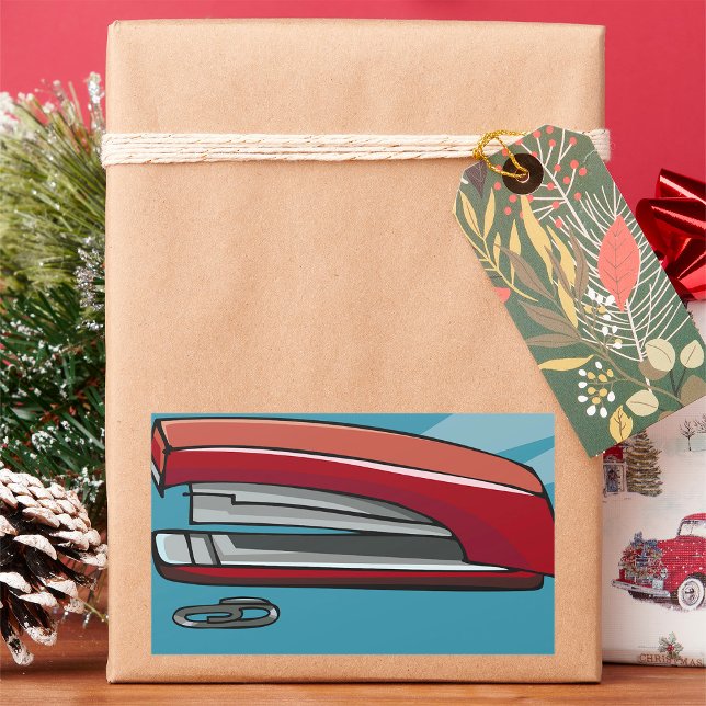 Stapler Rectangular Sticker (Creator Uploaded)