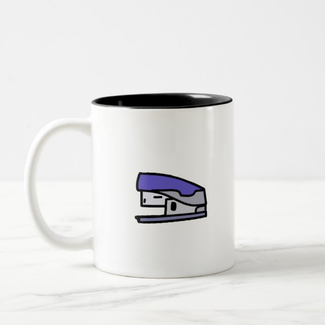 Stapler Two-Tone Coffee Mug (Left)