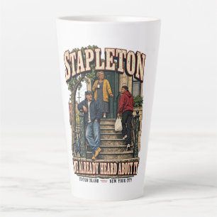 Stapleton Staten Island New York City Latte Mug