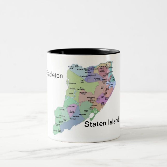 Stapleton, Staten Island ~ Two Tone Mug (Center)