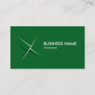 STAR1 BUSINESS CARD GREEN