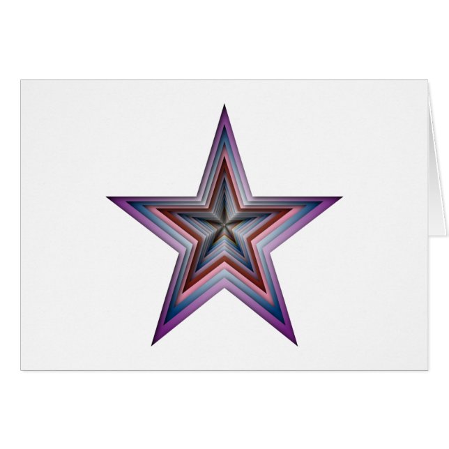 star abstract geometric art (Front Horizontal)