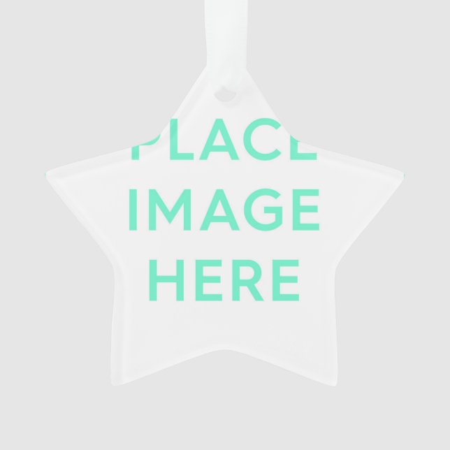 Star Acrylic Ornament (Front)