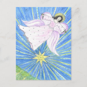 Star  Angel Postcard