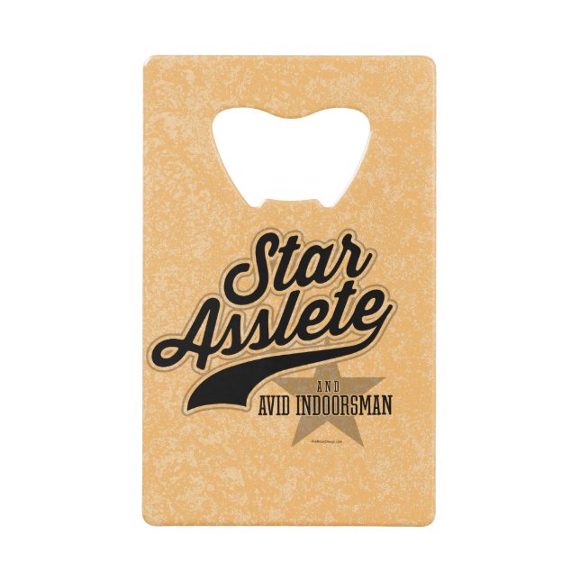 Star Asslete (Avid Indoorsman) (Front)