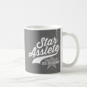 Star Asslete (Avid Indoorsman) Coffee Mug