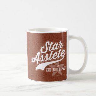 Star Asslete (Avid Indoorsman) Coffee Mug