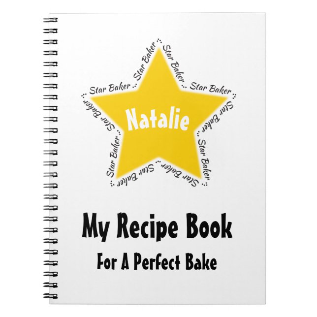 'Star Baker' My Recipe Book (Front)