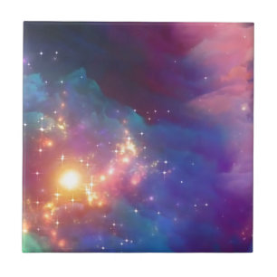 Star birth ceramic tile