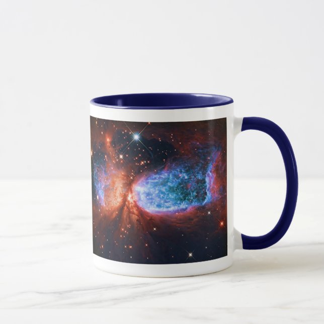 Star Birth in Constellation Cygnus, The Swan Mug (Right)