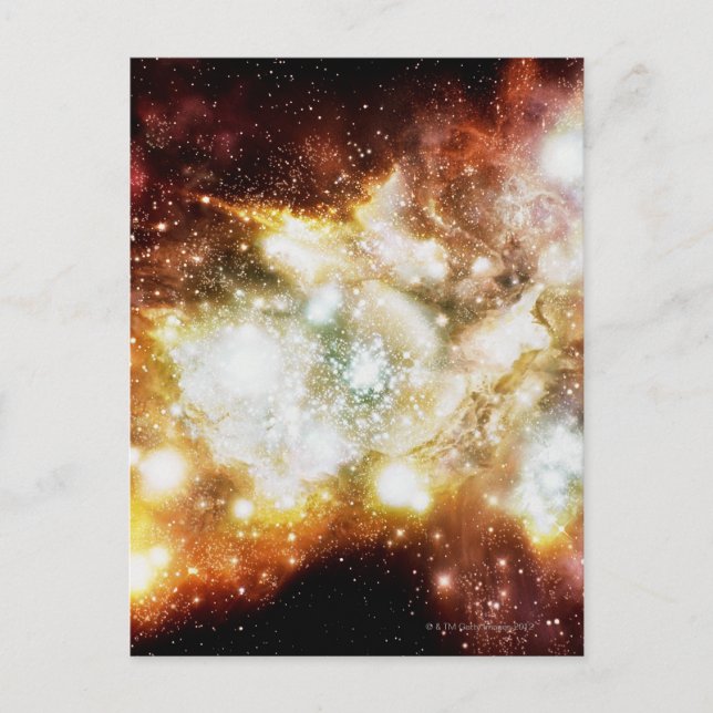 Star Birth Super Cluster Postcard (Front)