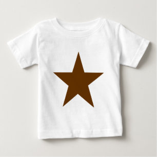Star Brown The MUSEUM Zazzle Gifts Baby T-Shirt